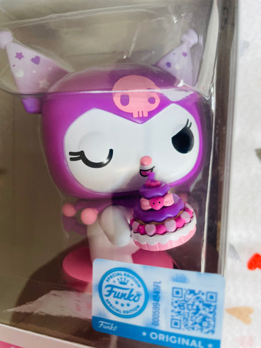 Funko Pop! My Melody Kuromi 108 Kuromi with Cake Vinyl Figure Funko